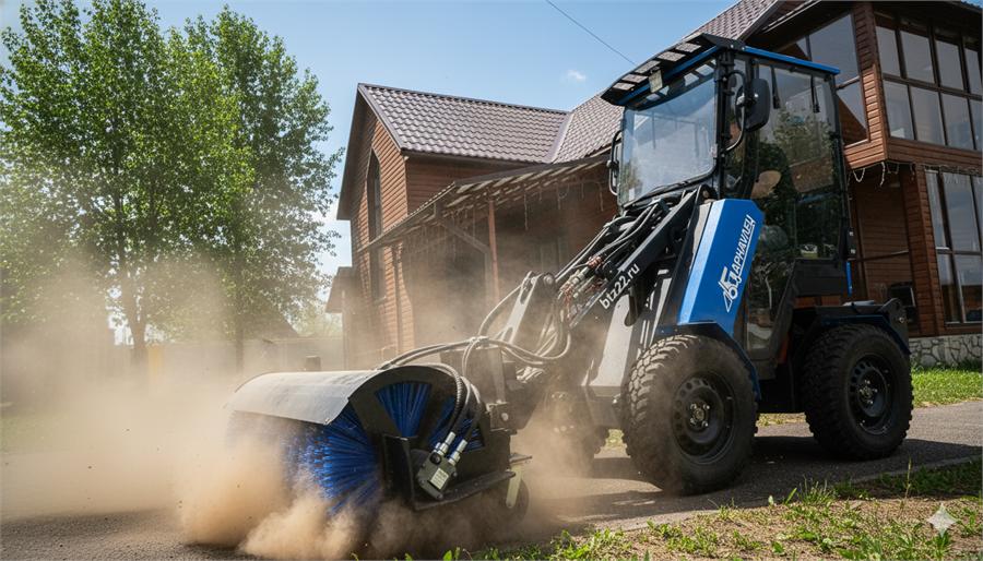 Барнаулец-500 помогает поддерживать порядок у дома